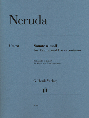 Henle Verlag - Neruda Violinsonate a-moll