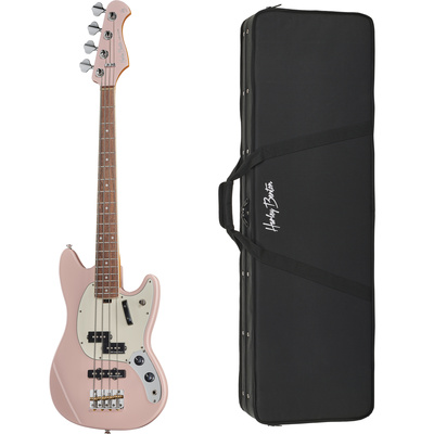 Harley Benton - MV-4MSB Shell Pink w/Case