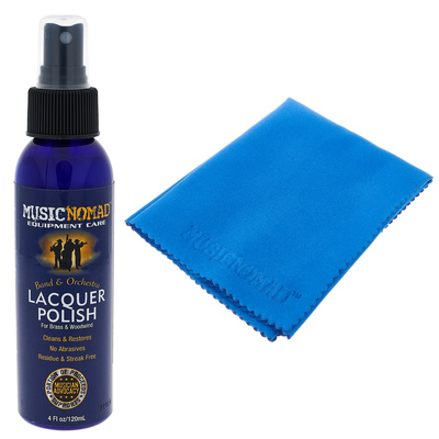 MusicNomad - Brass Care Set - Lacquer