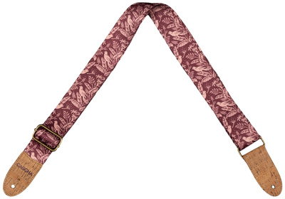 Cascha - Ukulele Strap Mauve Birds Veg