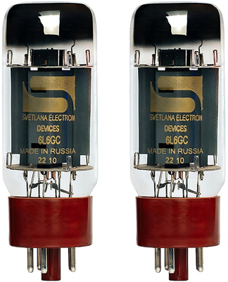 Svetlana - 6L6GC Tubes Matched Pair