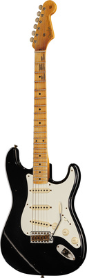 Fender - 55 Strat BLK Journeyman Relic