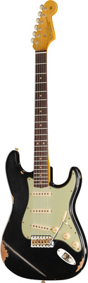 Fender - 63 Strat BLK Relic