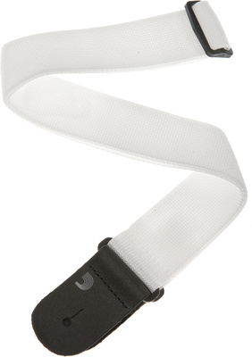 Daddario - PWS108 Polypro Strap WHT