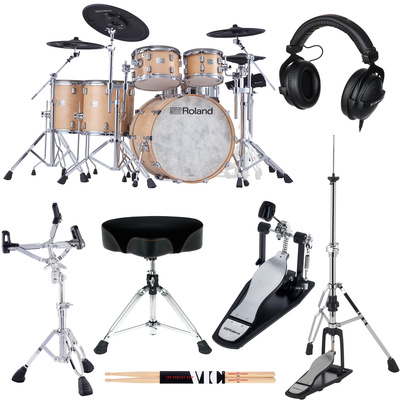 Roland - VAD716-GN E-Drum Set Bundle