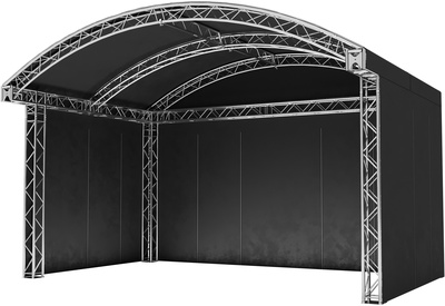 Global Truss - Round Arch Stage 6x4m