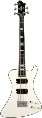 Hagstrom - Nekromant 5 White Gloss