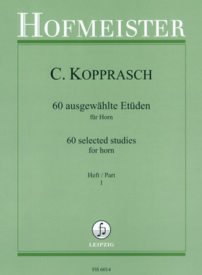 Friedrich Hofmeister Verlag - Kopprasch 60 EtÃ¼den Horn 1