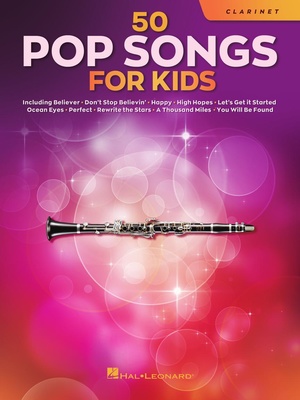 Hal Leonard - 50 Popsongs for Kids Clarinet