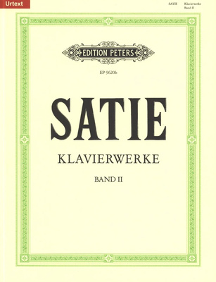 Edition Peters - Satie Klavierwerke 2