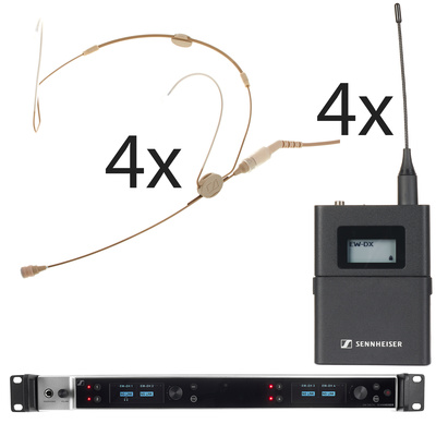 Sennheiser - EW-DX 4x HSP2 R1-9 Set