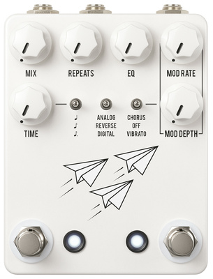 JHS Pedals - Flight Delay White