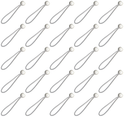 Duratruss - Ball Bungee white Set of 25