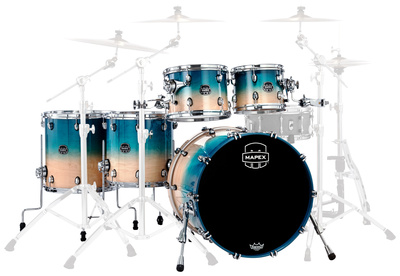 Mapex - Saturn Stage+ Aqua Fade