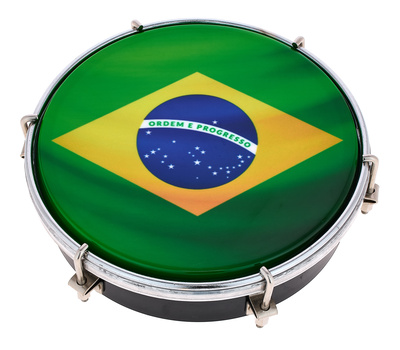 Thomann - '10'' Tamborim Brazilian Flag'