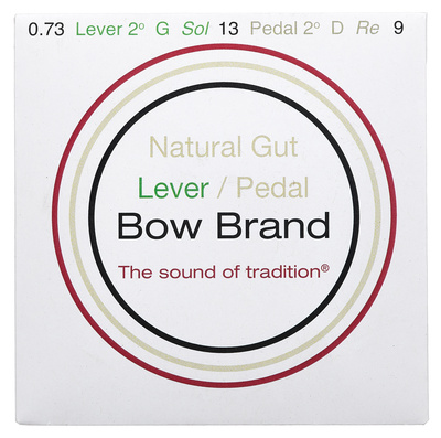 Bow Brand - NG 2nd G Gut Harp String No.13