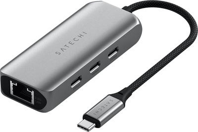 Satechi - 4-In-1 USB-C Hub 2.5 GBit LAN