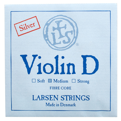 Larsen - Violin String D Silver Medium