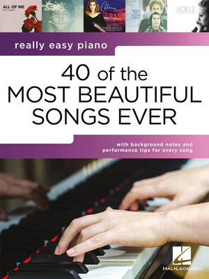 Wise Publications - Really Easy Piano 40 Most