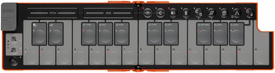 Korg - nanoKEY Fold Lava Orange