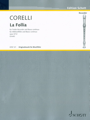 Schott - Corelli La Follia