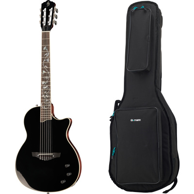 Harley Benton - Nashville Nylon Plus BK w/Bag