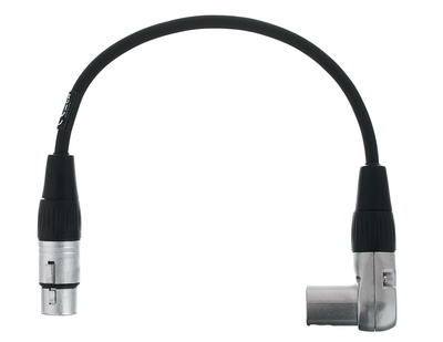 the sssnake - SK233-0,3 angled XLR Patch MF