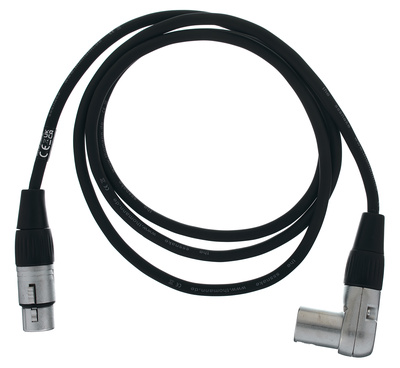 the sssnake - SK233-1,5 angled XLR Patch MF