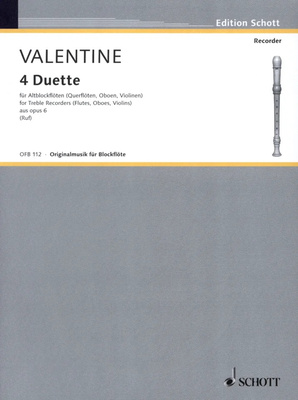 Schott - Valentine 4 Duette