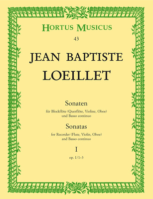 BÃ¤renreiter - Loeillet de Gant Sonaten op.1