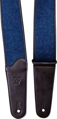 Furch - Guitarstrap Denim Blue Vegan