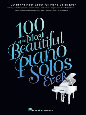 Hal Leonard - 100 Most Beautiful Piano Solos