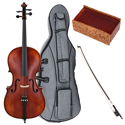 Roth & Junius - Orchestra Cello Set Ant. Ebony