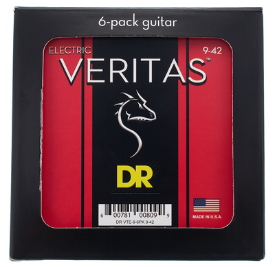 DR Strings - Veritas VTE-9 6-Pack