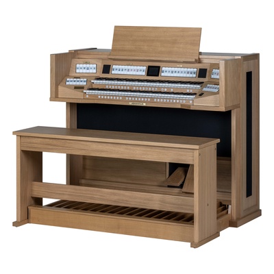 Johannus Premium - Vivaldi 260, Light Oak Concave