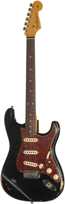 Fender - 63 Strat Black Relic