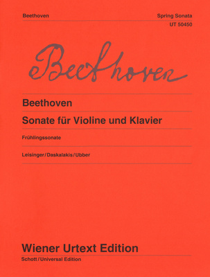 Wiener Urtext Edition - Beethoven Sonate Violine