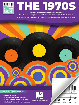 Hal Leonard - The 1970s Super Easy Songbook