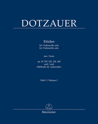 BÃ¤renreiter - Dotzauer EtÃ¼den Cello