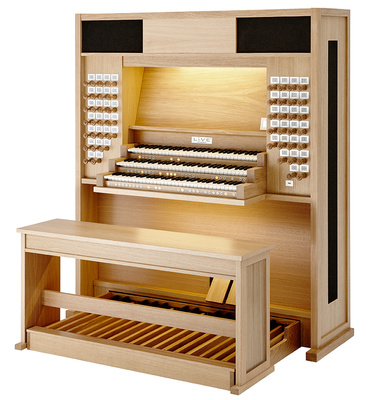 Johannus Premium - Live III, Oak Natural, Concave