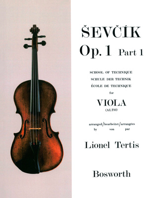 Bosworth - Sevcik Viola Studies op.1 /1
