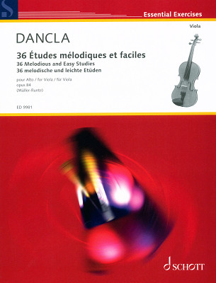 Schott - 36 Etudes Melodiques Viola