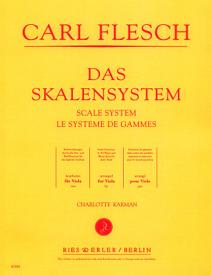 Ries und Erler Musikverlag - Das Skalensystem for Viola
