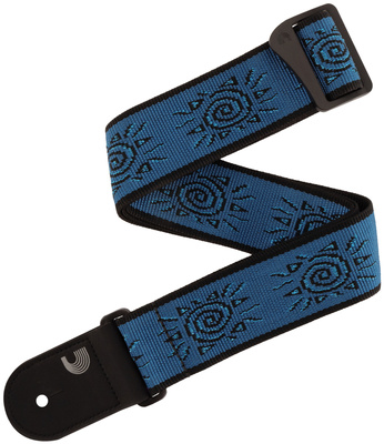 Daddario - 50PW04 Vintage PW Suns Blue