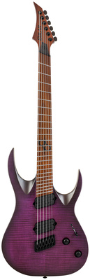 Solar Guitars - A1.6FDPB-FF Flame Purple Burst