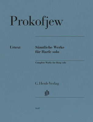 Henle Verlag - Prokofjew Werke for Harfe