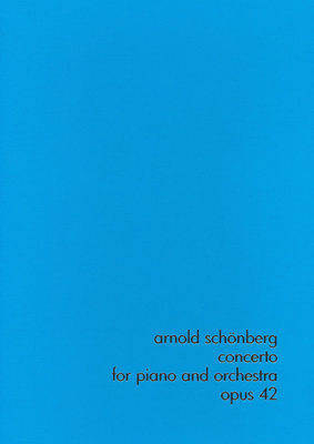 Henle Verlag - Schönberg Klavierkonzert op. 4 Henle Verlag - Schönberg Klavierkonzert op. 4