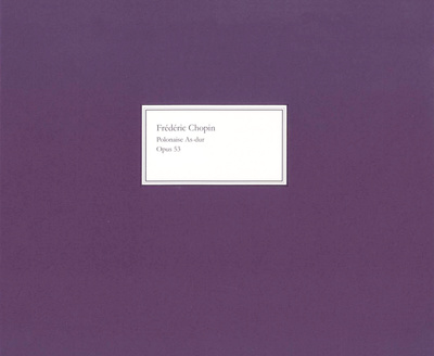 Henle Verlag - Chopin Polonaise As-dur op. 5 Henle Verlag - Chopin Polonaise As-dur op. 5