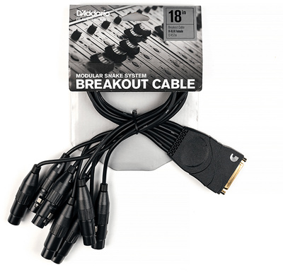 Daddario - PW-XLRFB-01 Modular Snake