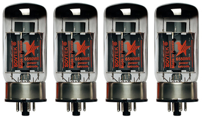 Sovtek - 6550WE Matched Quartet